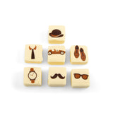 ASSORTED PAPA SQUARES WHITE CACAO FLAVOR