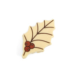 HOLEY LEAF VANILLA WHITE