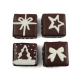 CHRISTMAS SQUARES VANILLA DARK